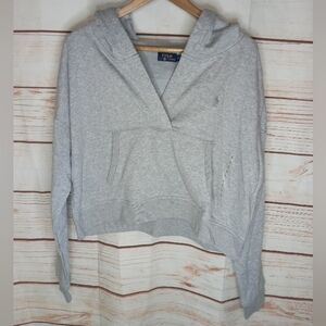 POLO Ralph Lauren Gray pull over sweatshirt size L